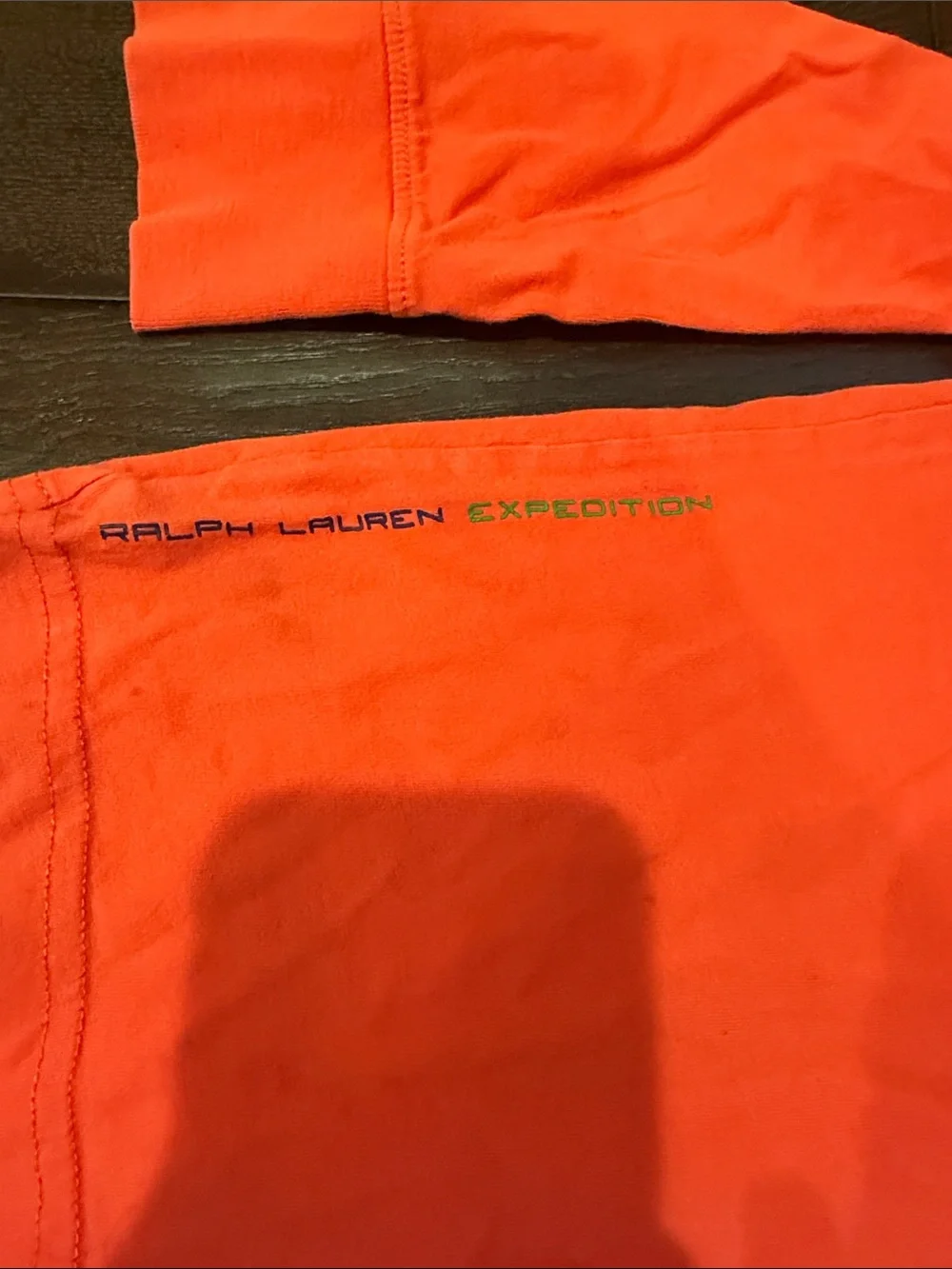 Ralph Lauren bright orange